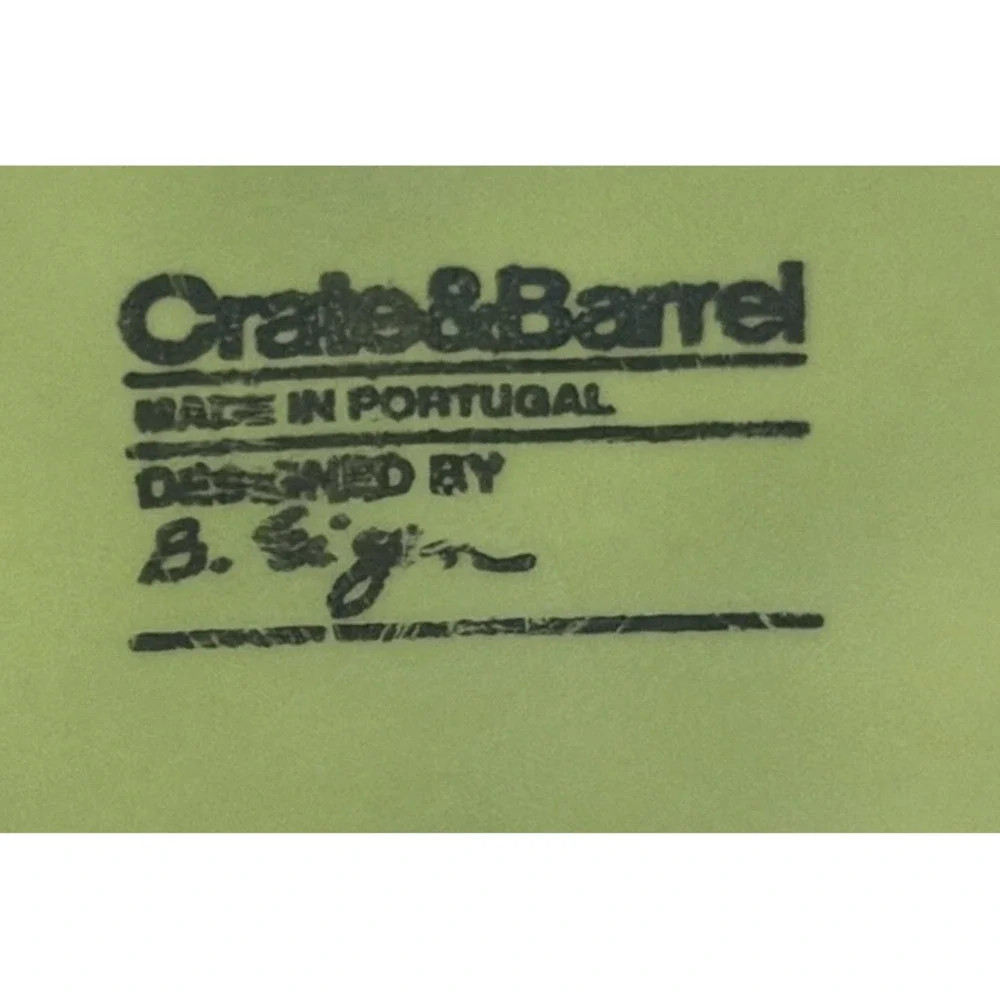 Vintage Crate & Barrel Green Lidded Bowl Domed Casserole Dish Barbara Eigen